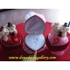 Kotak emas Teddy bear (Ying Yen He) Colour: Pink, Red, White